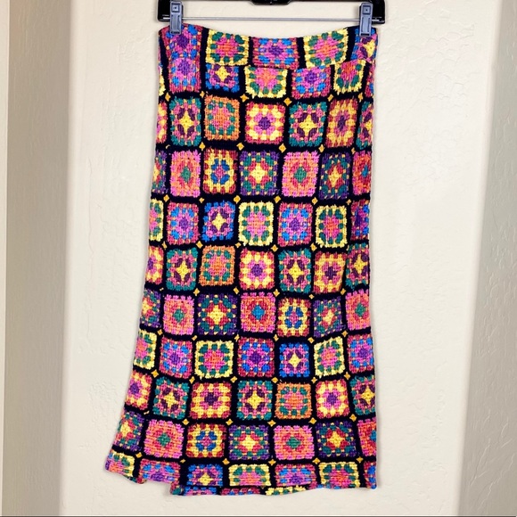 FARM Rio Kaylee Knit Midi Skirt - Picture 6 of 12